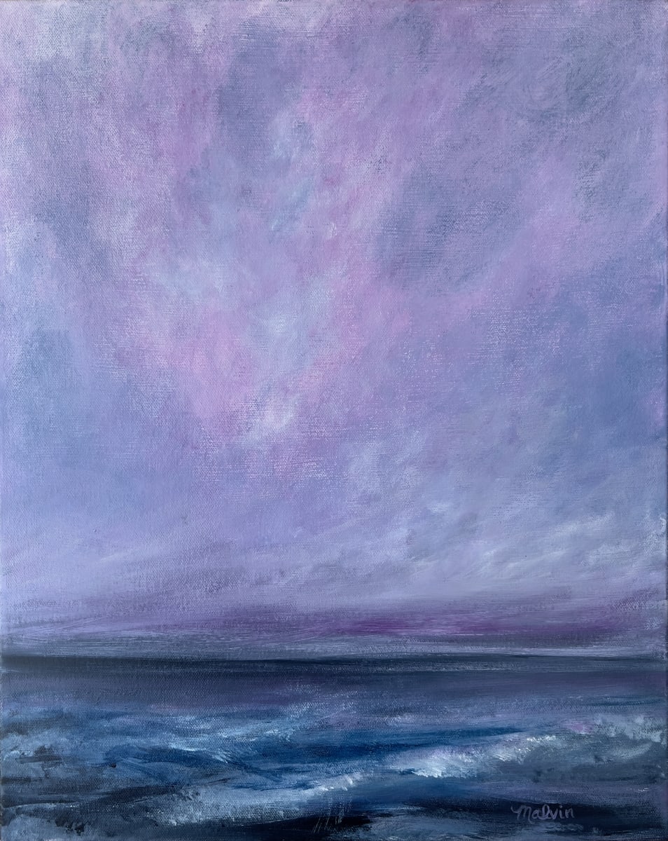 Ocean Echo by Melisa Malvin  Image: Original painting.