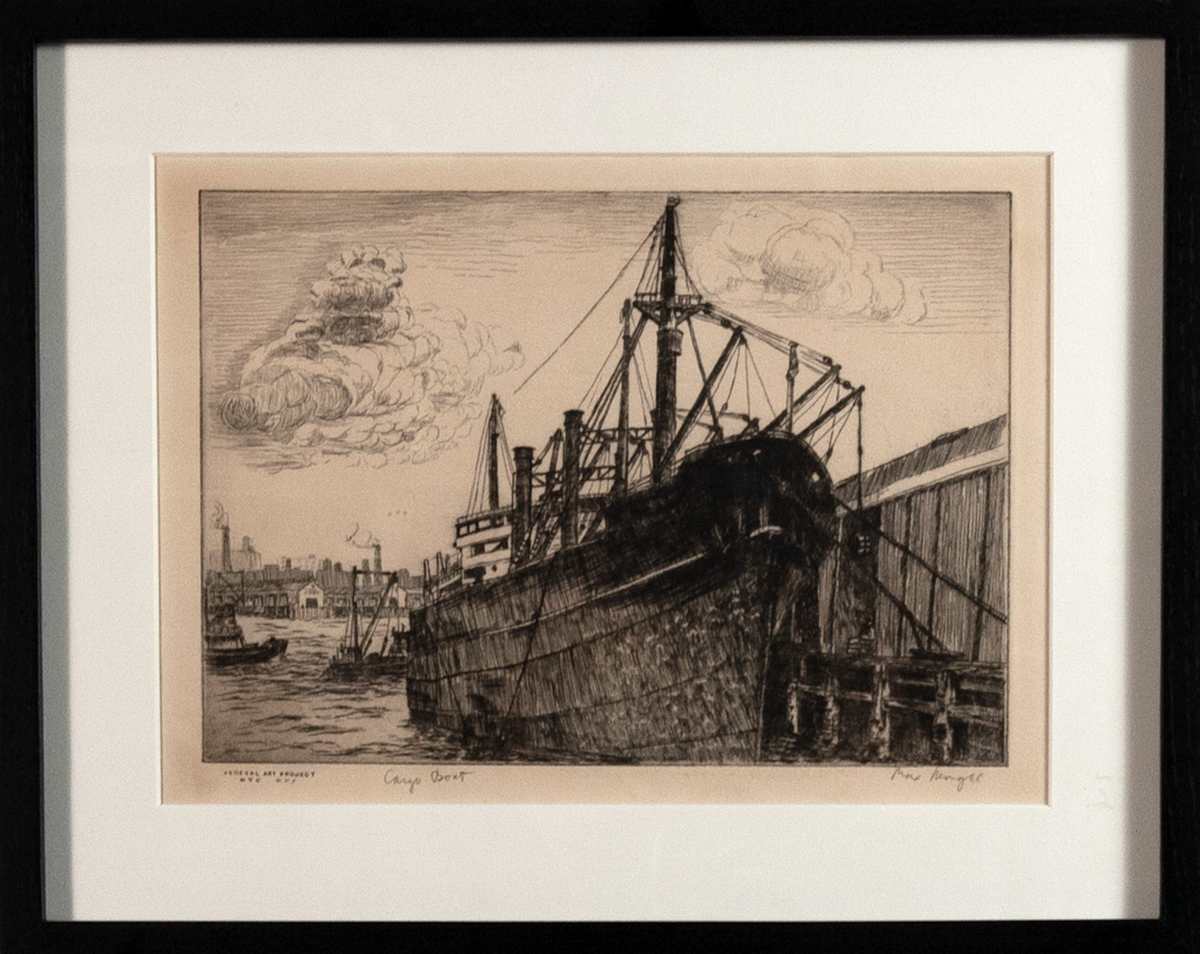 Cargo Boat by Max Mongel, Image 2.