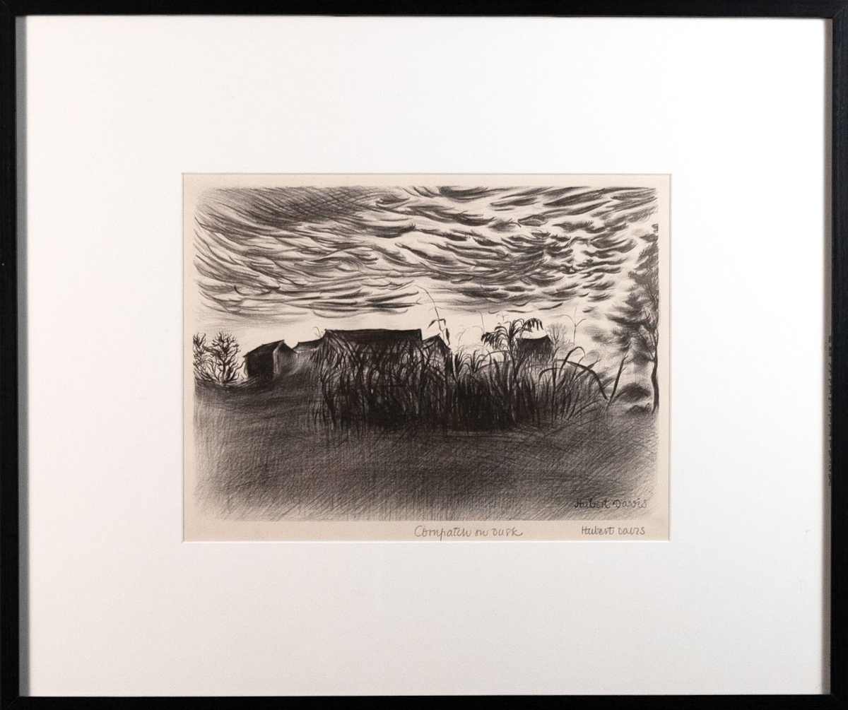 Cornpatch in Dusk by Hubert Davis 