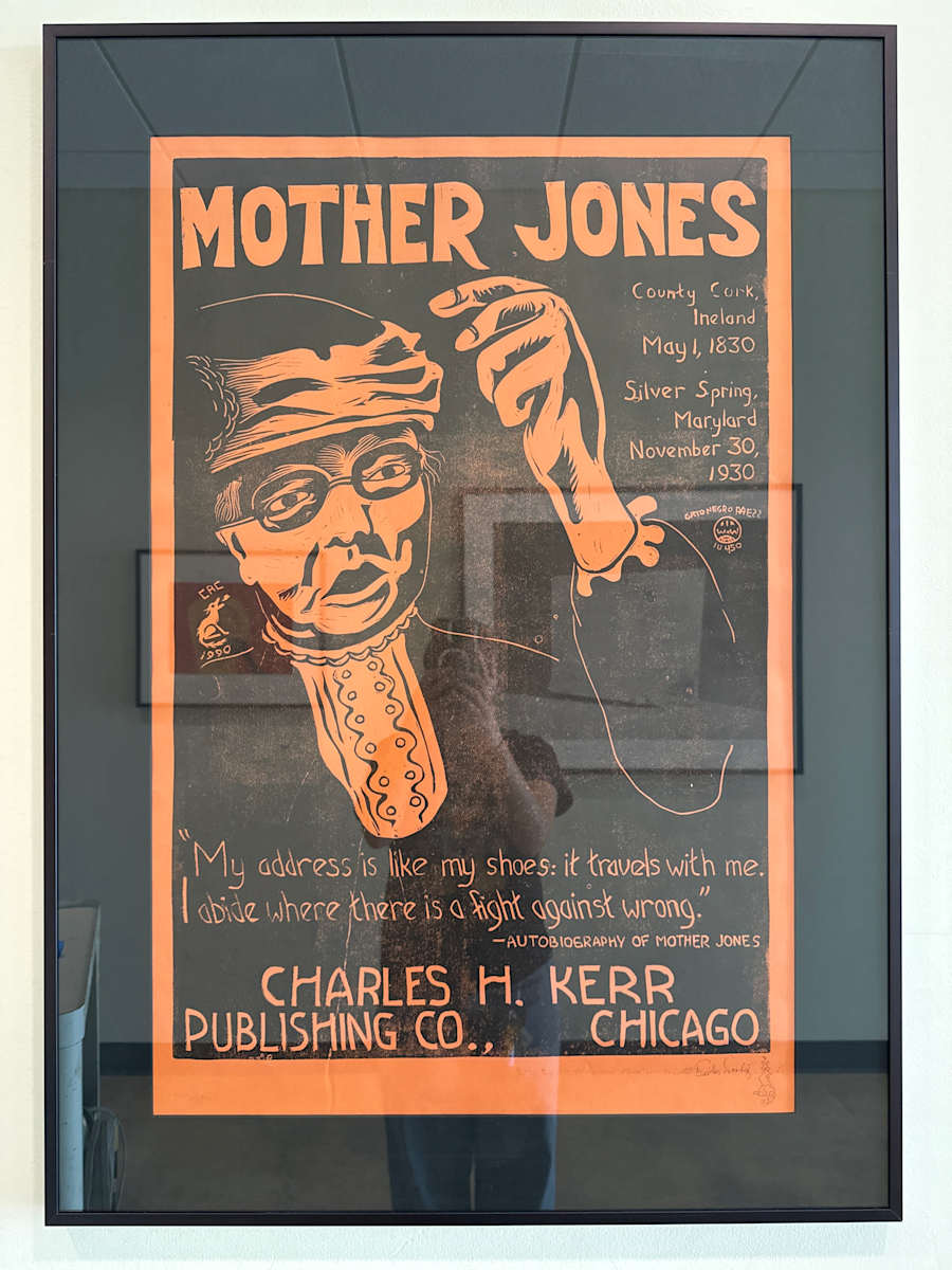 Mother Jones by Carlos Cortez 