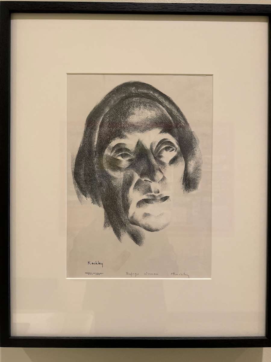 Refugee Woman by Mildred Rackley 