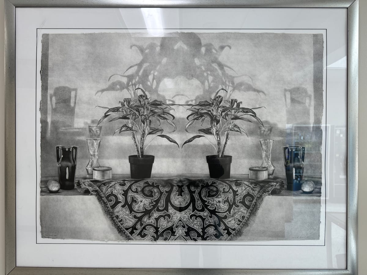 Two Black Pots by James Butler 