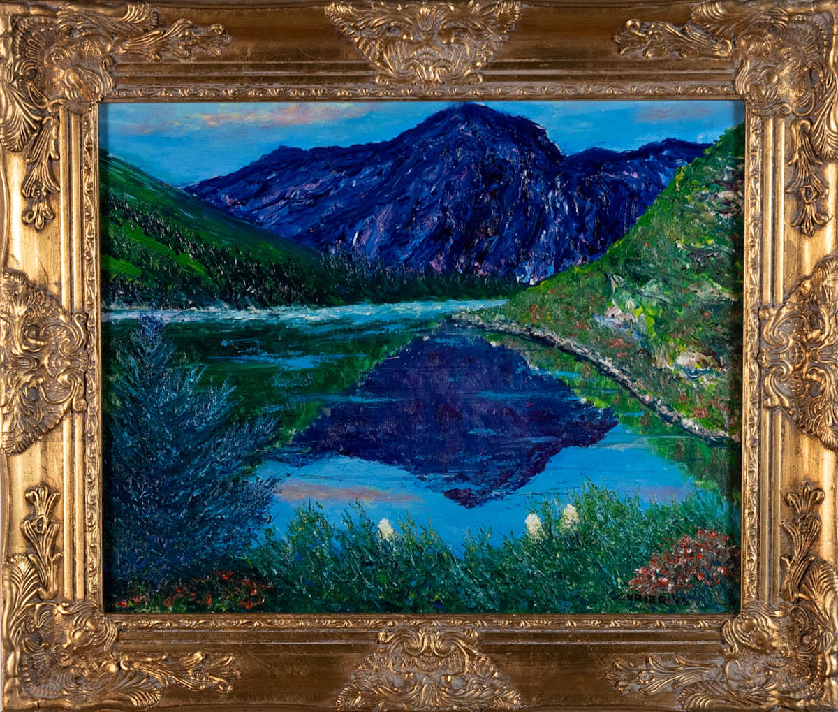 Alaska Lake by Weston J Courier, Image 1.