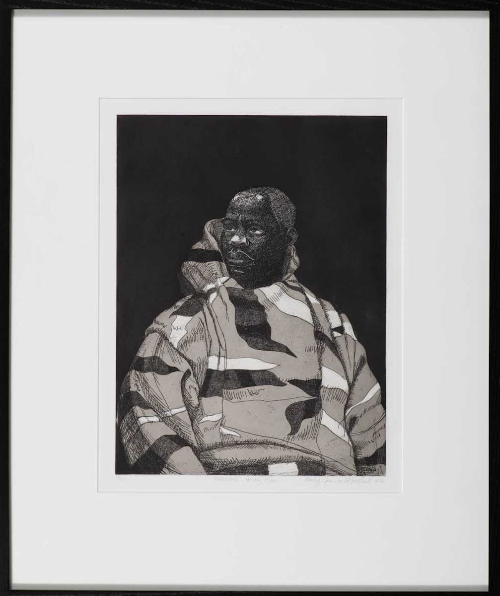 Untitled (Hand. Man) by Kerry James Marshall, Image 1.
