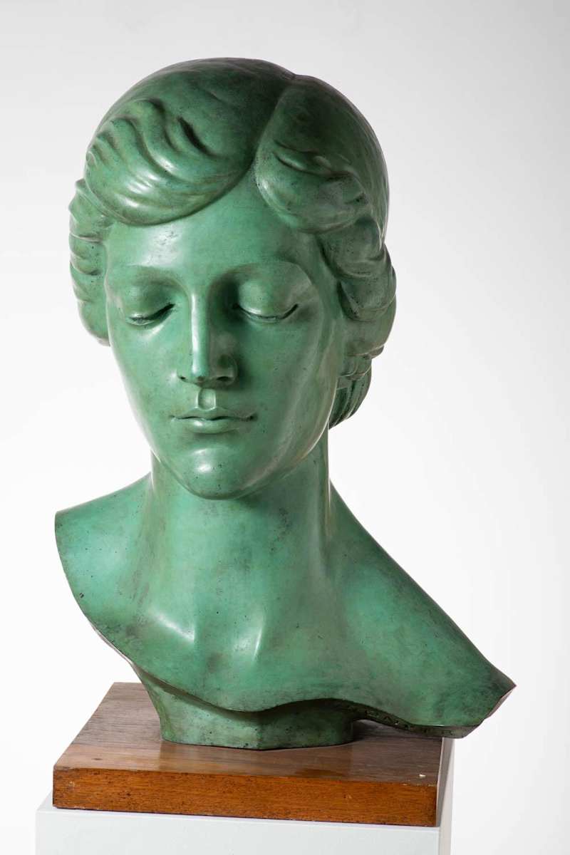 Pioneer Memorial - Mother's Head by Trygve Rovelstad 