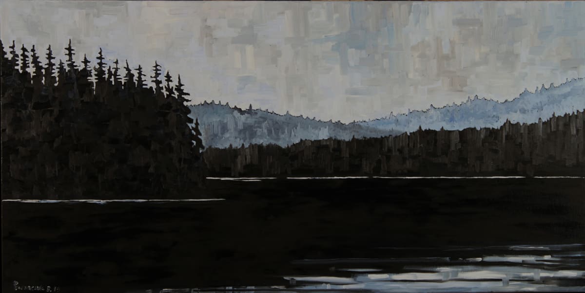 Evening on Witch Bay, Lake of the Woods 