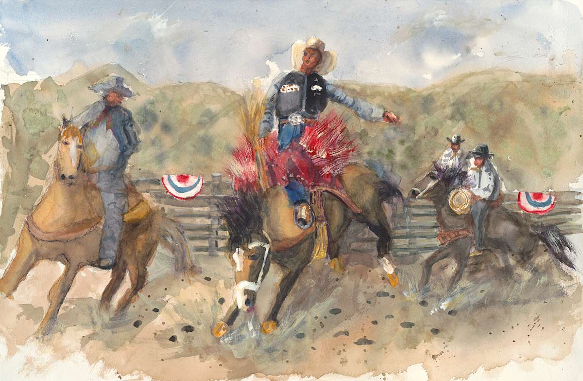 Just Warming Up by Bruce C. Cousins 