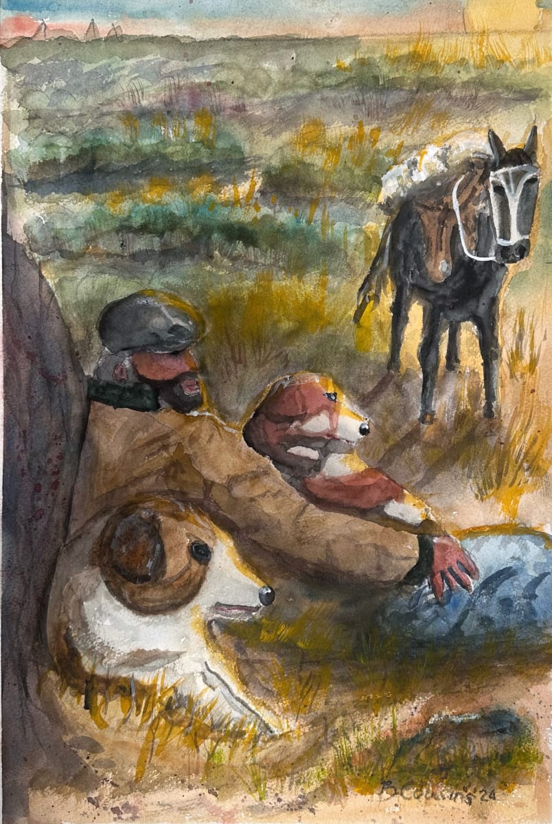 The End of The Day - Sheep Herder’s Tools by Bruce Cousins, AIA Emeritus 