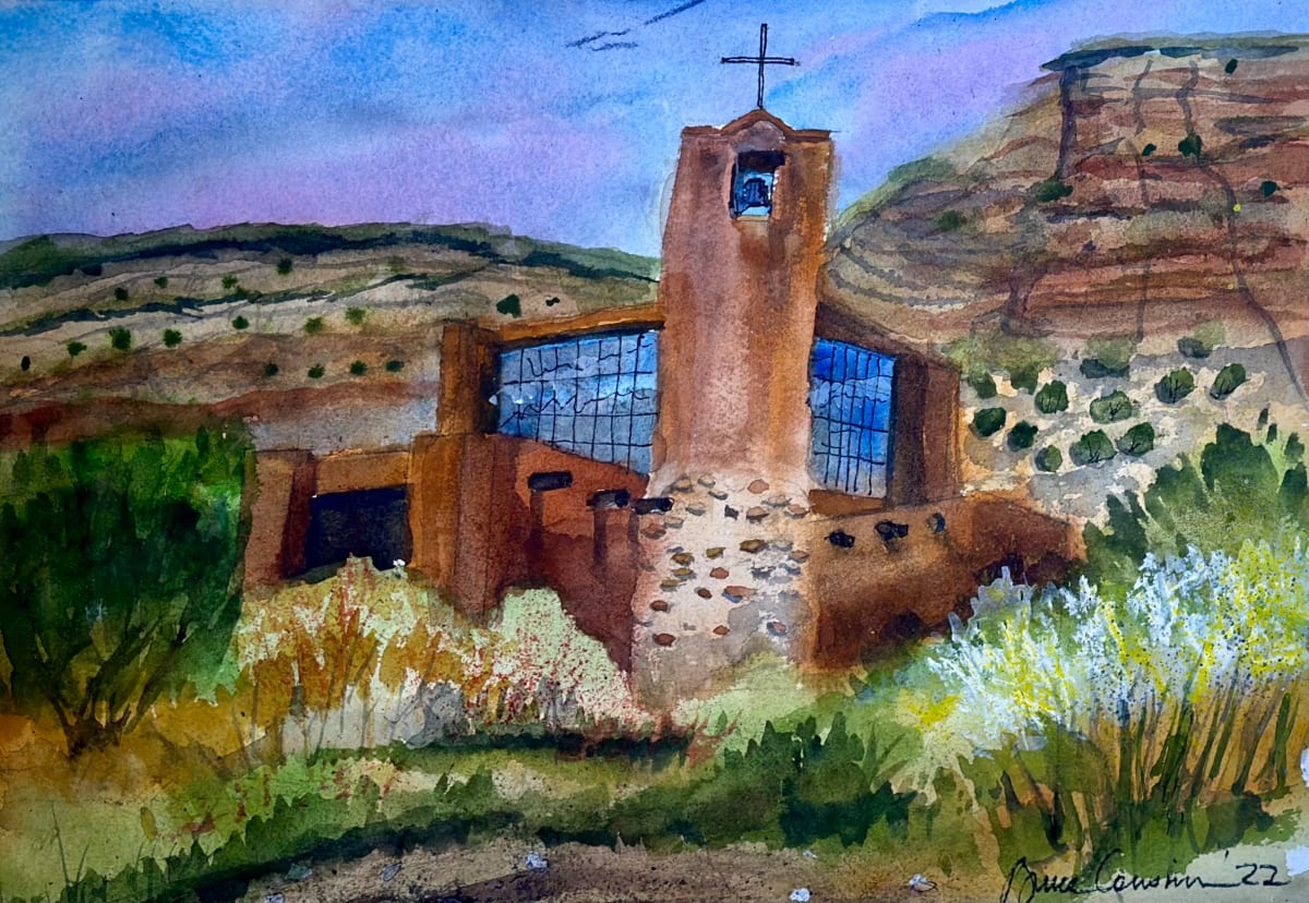 Monastery of Christ in the Desert  Abiquiu, NM by Bruce Cousins, AIA Emeritus 
