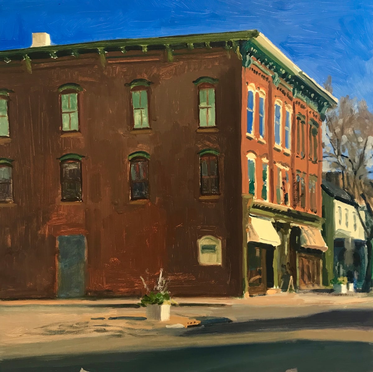 Michael's Building, Winter by John Schmidtberger 