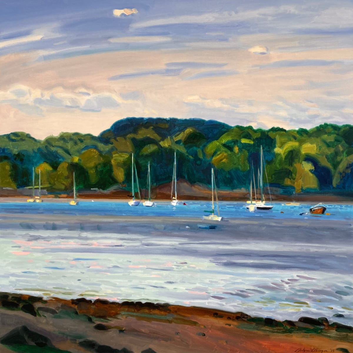 Big Belfast Harbor by John Schmidtberger  Image: (temporary photo)