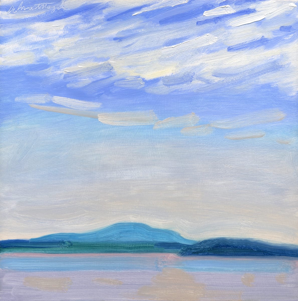 Calm Bay and Blue Hill by John Schmidtberger 