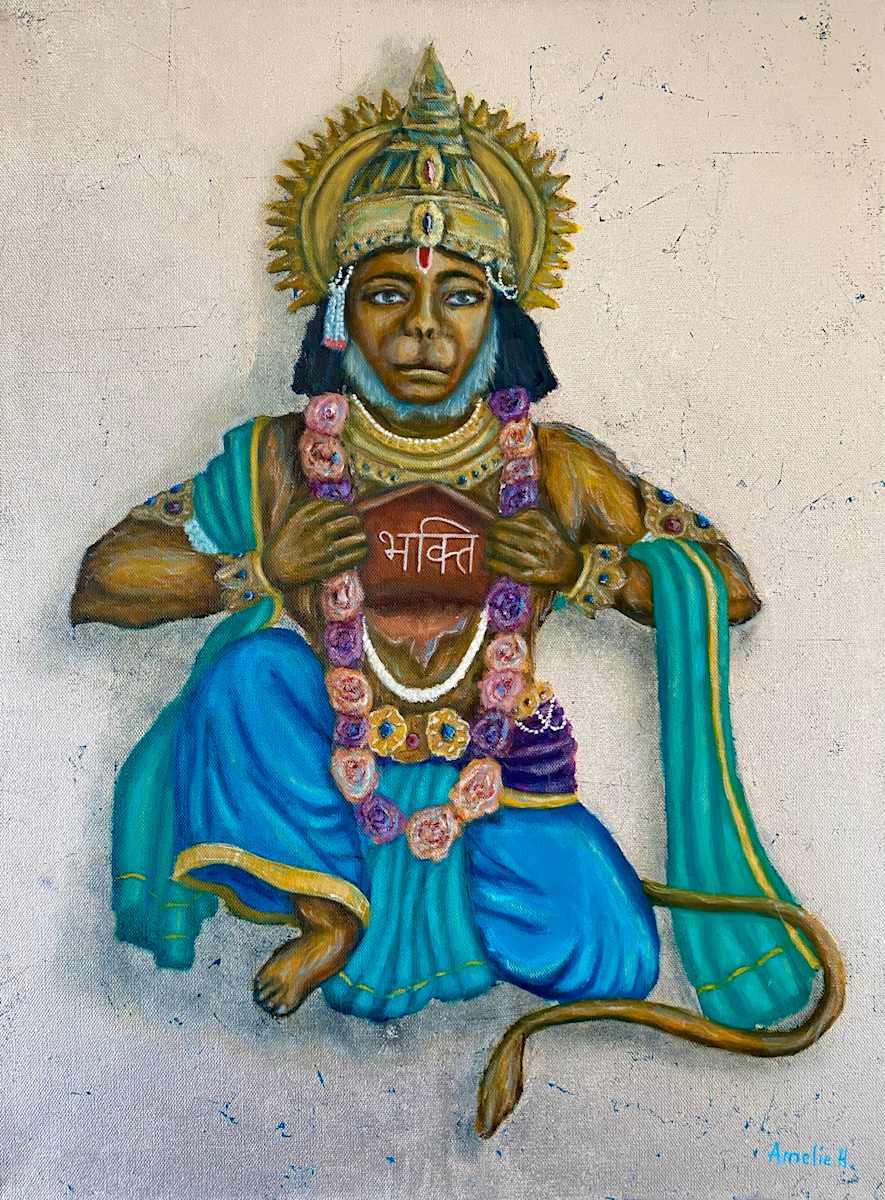 Bhakti - Hanuman by Amelie Hubert, Image 1.