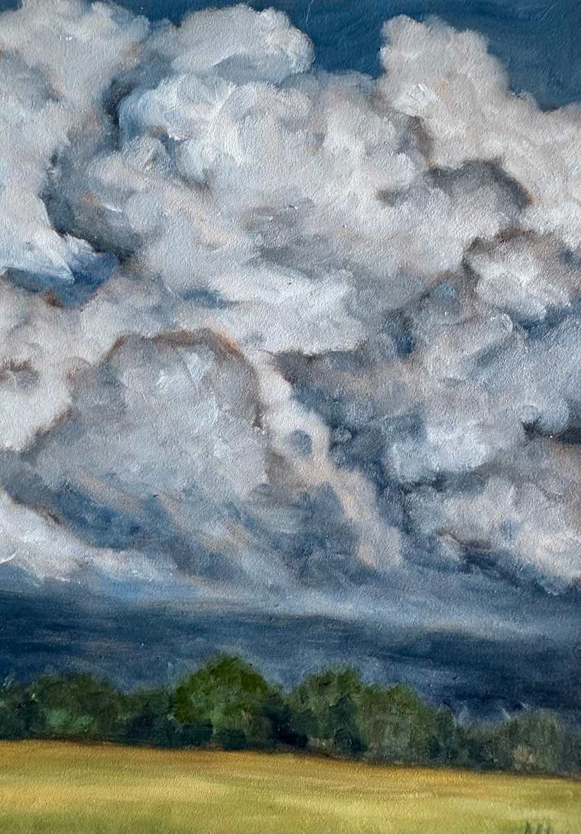 Cloud mini Framed by Amelie Hubert 
