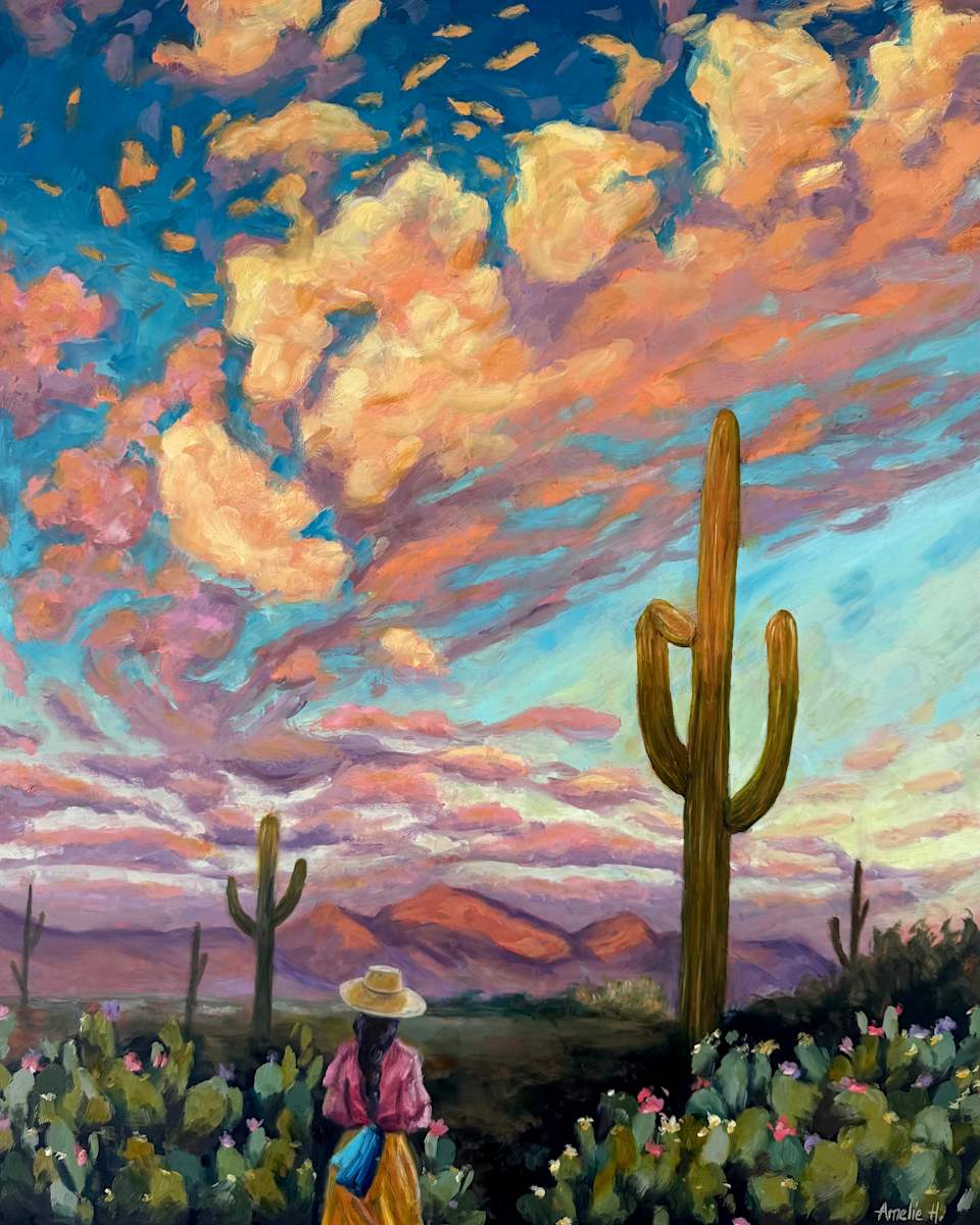 Desert Wanderer by Amelie Hubert, Image 1.