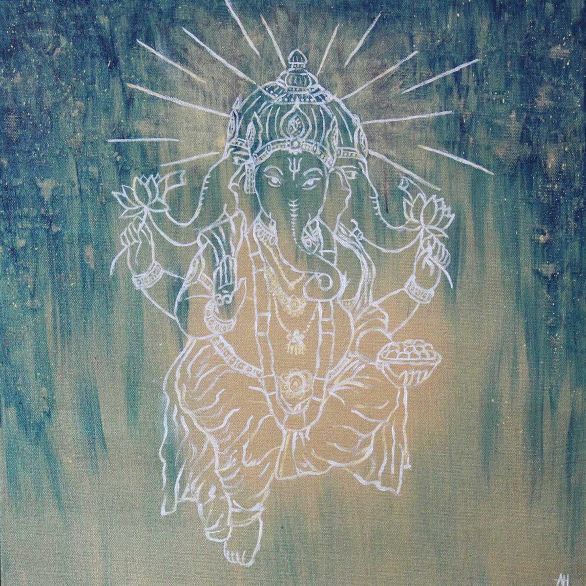 Gold Ganesh, Image 1.