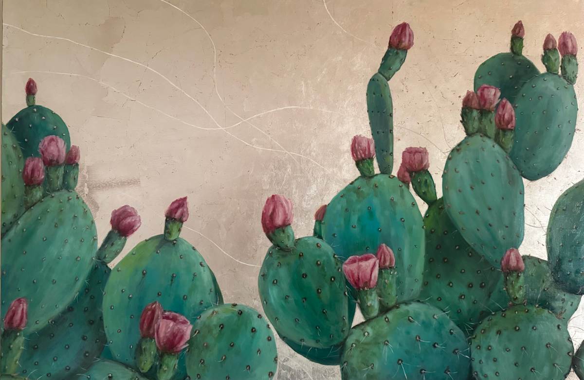 Silver Cacti by Amelie Hubert, Image 1.