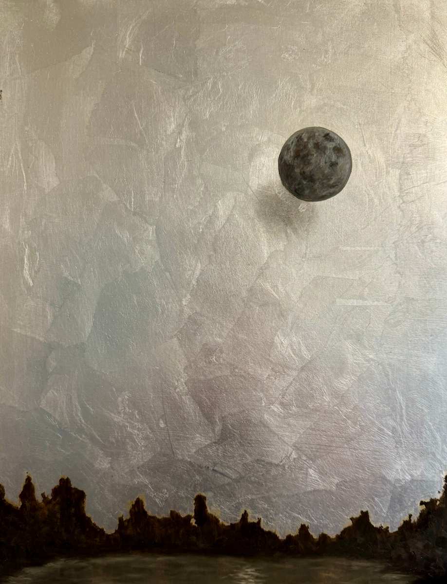 Moon I by Amelie Hubert 
