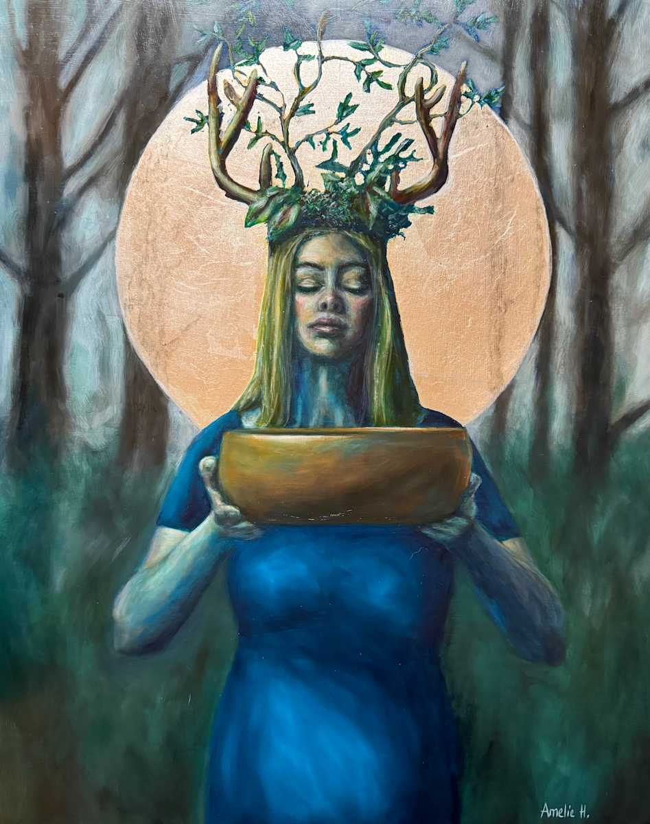 The Priestess by Amelie Hubert, Image 1.