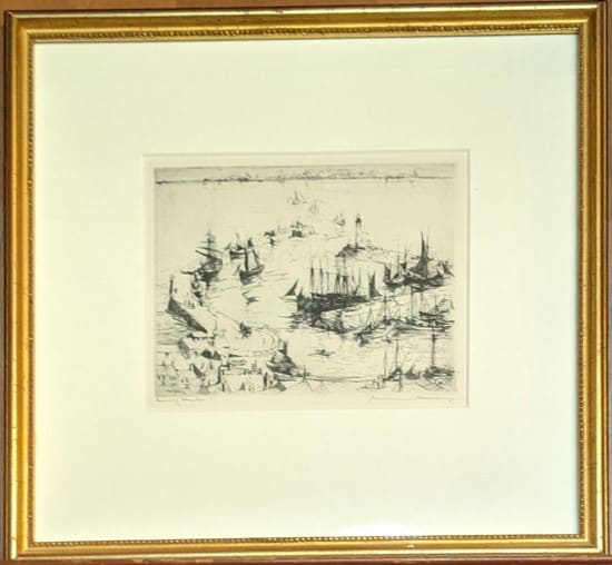 Snug Harbor by Armin Carl Hansen, Image 1.