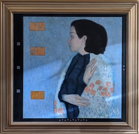 Hommage to Gustav Klimt by Andrew P. King 