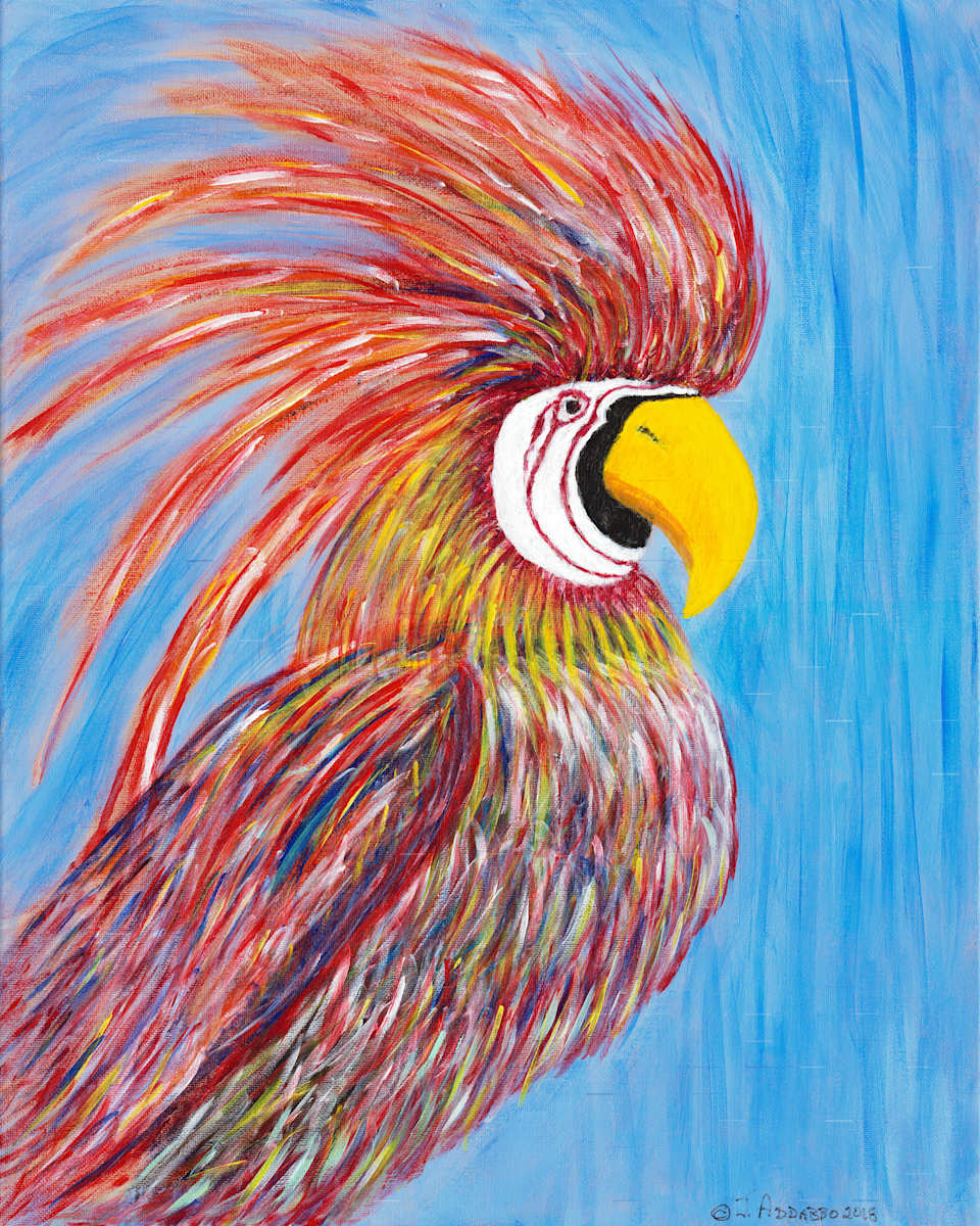 Red Parrot by Joe Addabbo, Image 1.