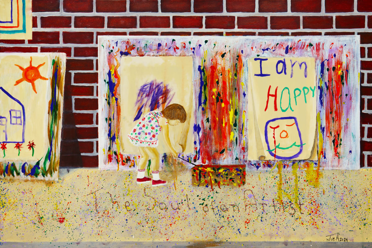 The Soul of an Artist by Joe Addabbo  Image: A world of color that also tells a story.