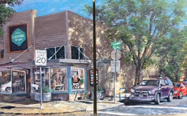 Lombard Corner by Dennis Anderson 