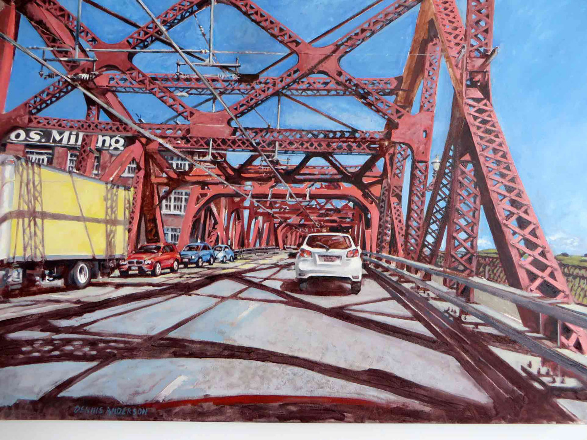 Broadway Bridge by Dennis Anderson 