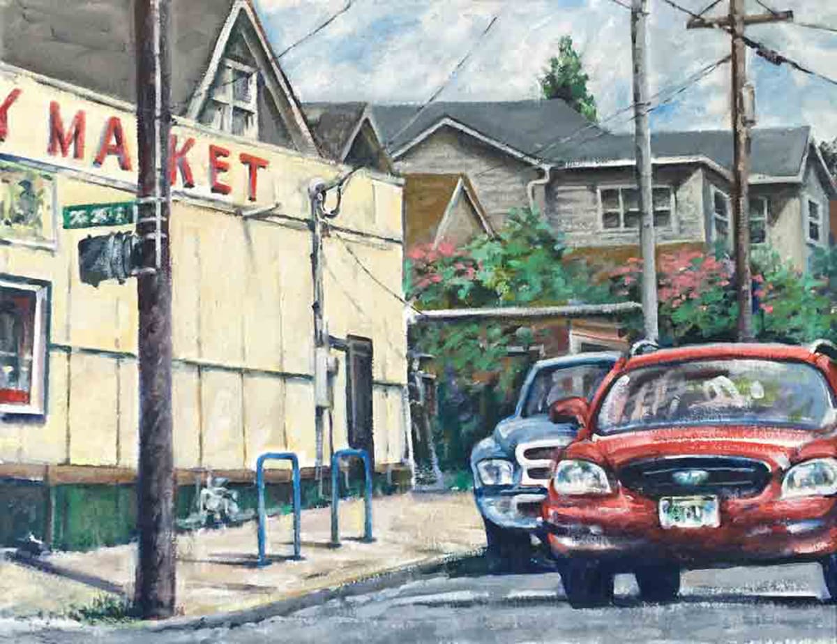 RedCar Penny Market by Dennis Anderson 