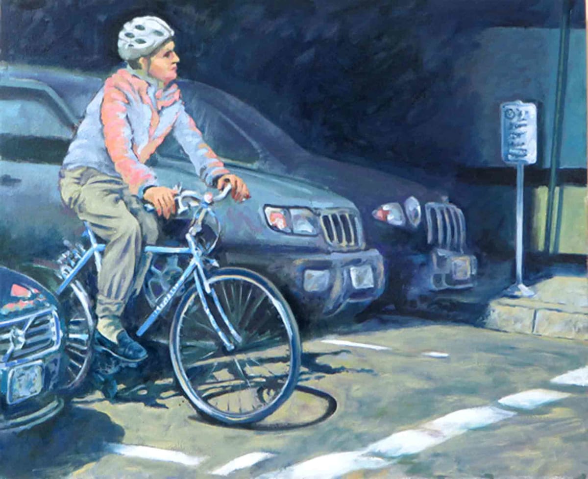 Waiting at Stop by Dennis Anderson 