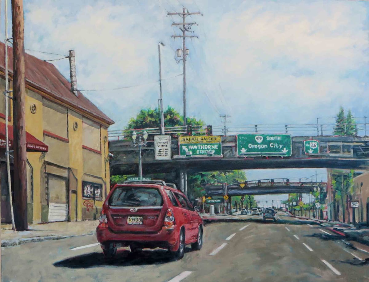 Hawthorne Underpass by Dennis Anderson 