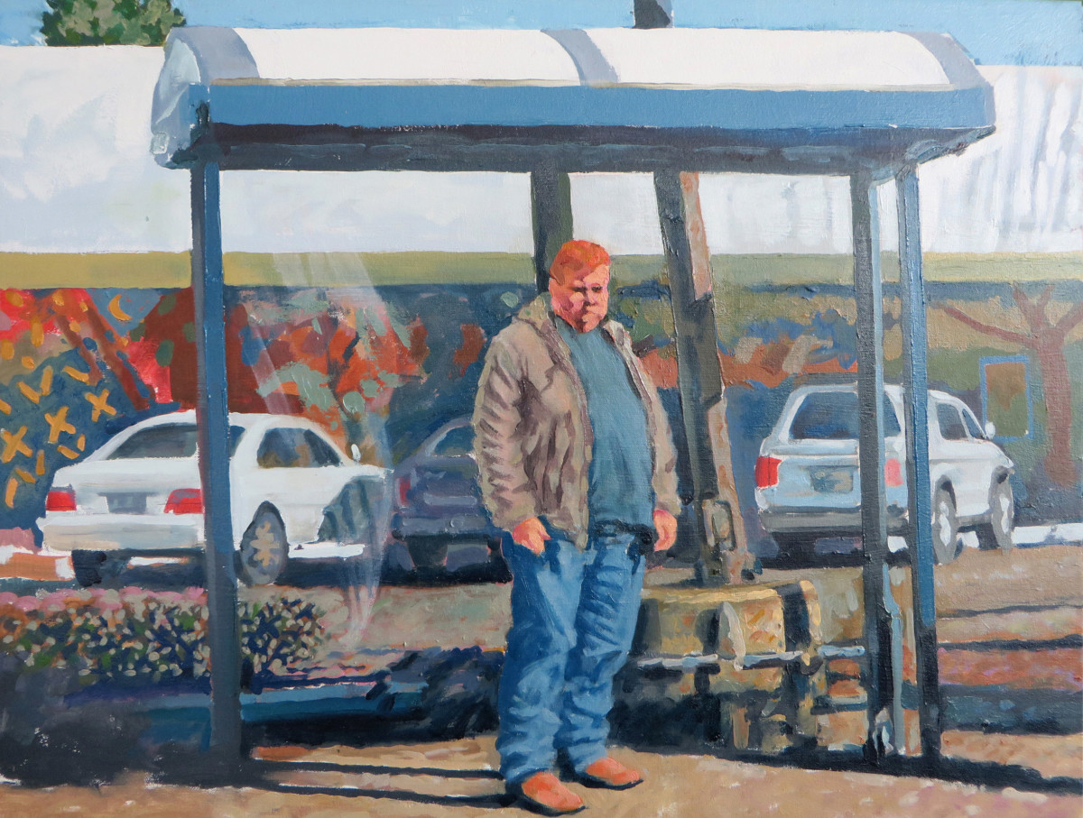 Bus Stop by Dennis Anderson 