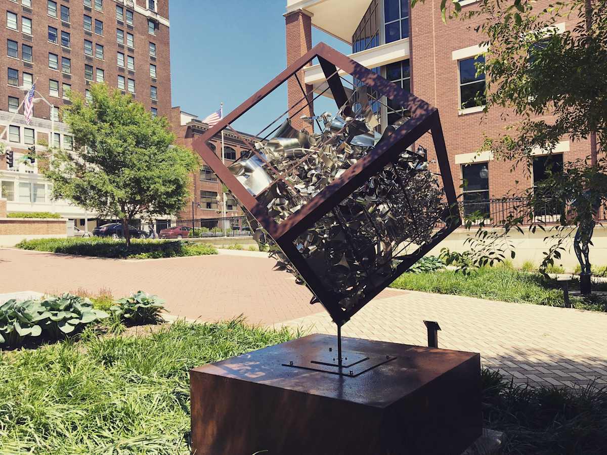 Edge of Decision- HISTORIC by Tom Holmes  Image: Image from "City in Motion- Elmwood Art Walk" webpage