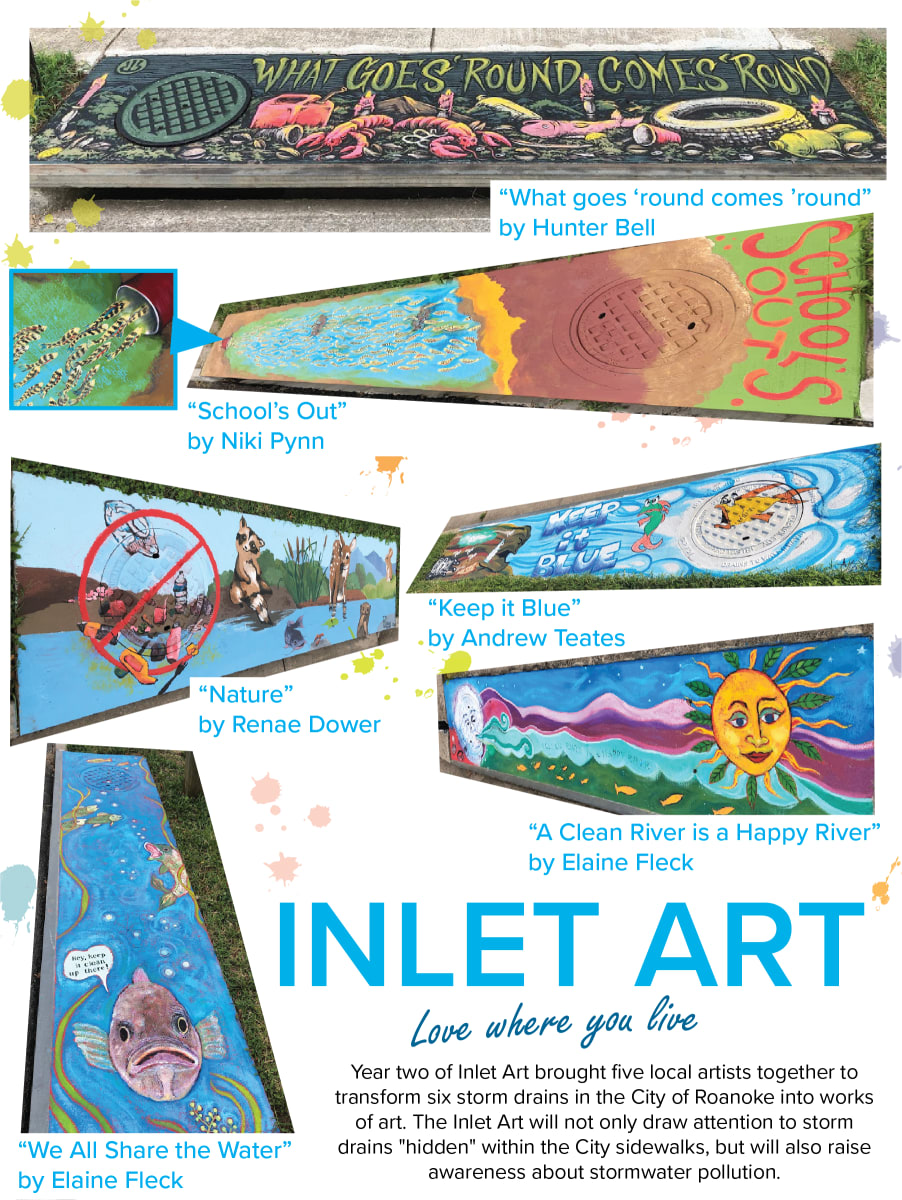 Storm Drain Murals, Image 1.