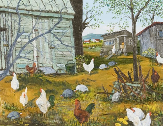 Hen Houses by Kate Woods 