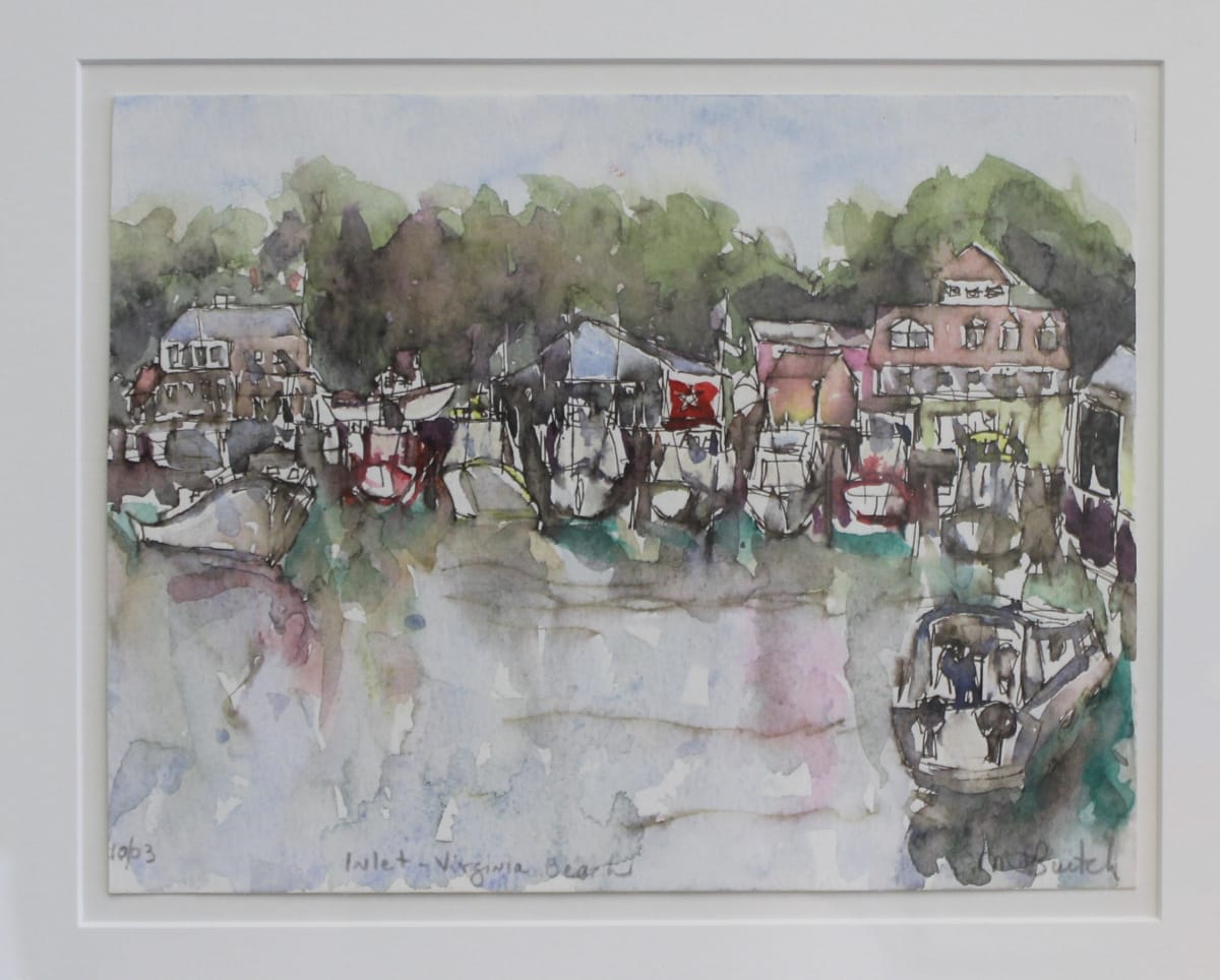 Inlet - Virginia Beach by Mary Jane Burtch, Image 1.