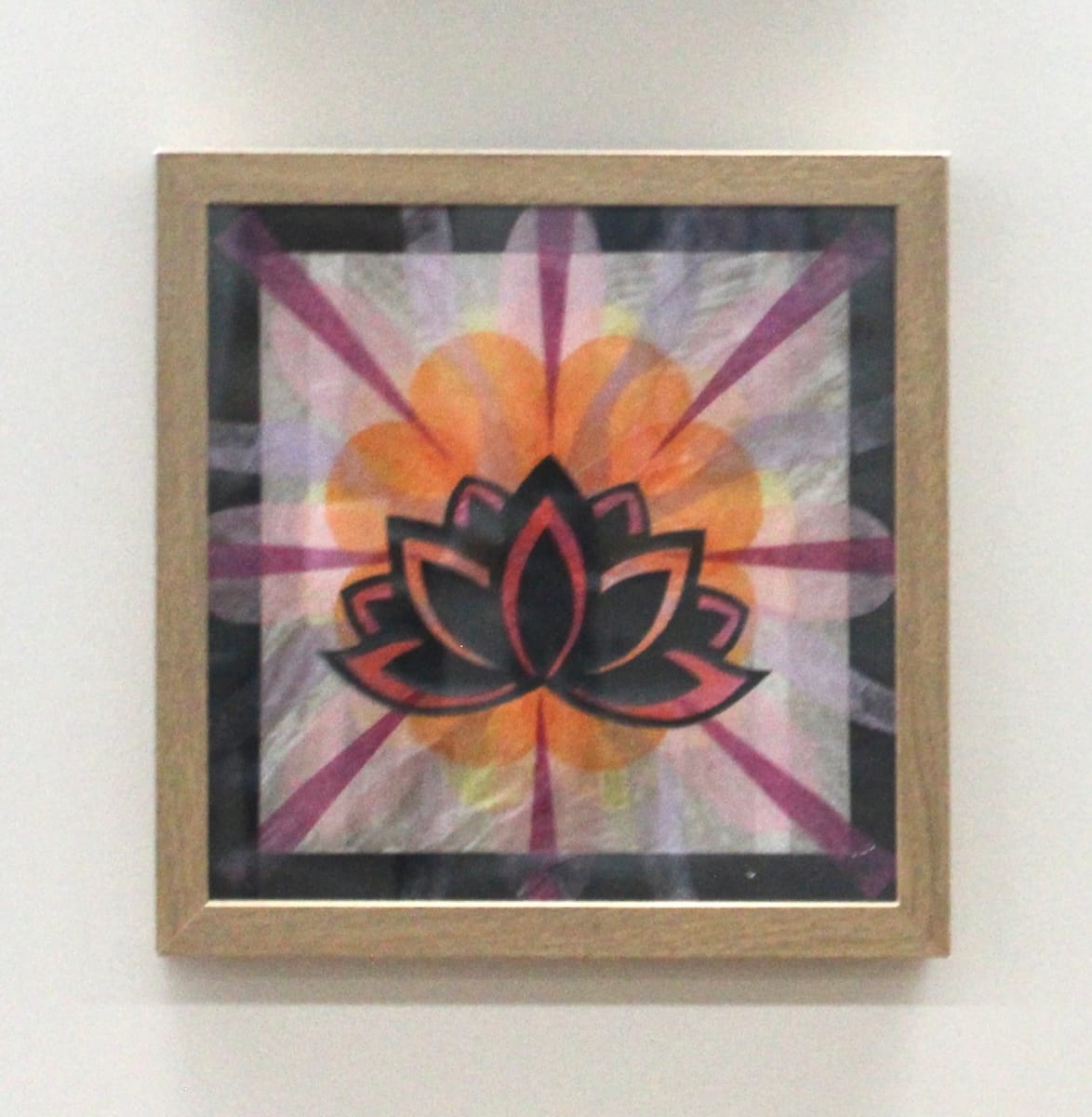 Find the Light Within - Lotus Light Box by YOUTH ARTIST WORKSHOP 