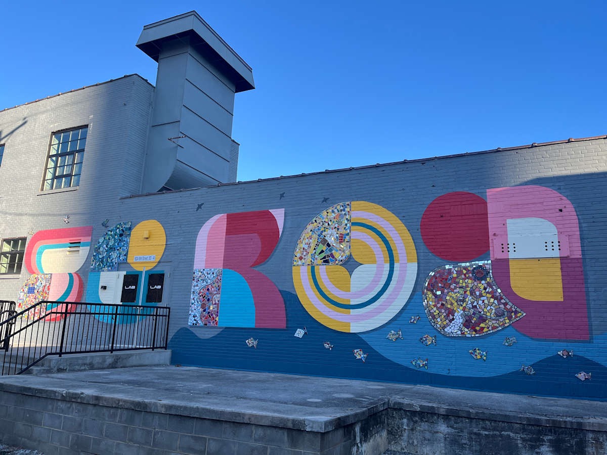 ROA Southeast (LAB Sports Performance Mural) by Gretchen Coleman, Nicole Gray, Steven Paul 