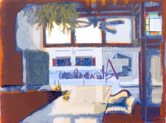 Interior, Alexanders by Marcia McDade 