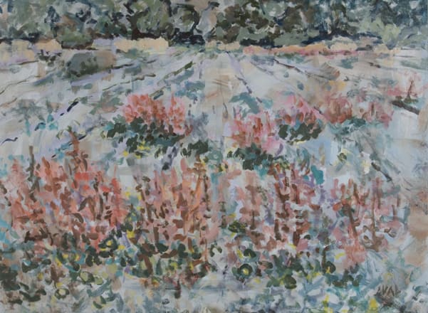 Last Year’s Cornfield by Victor Leitzke 