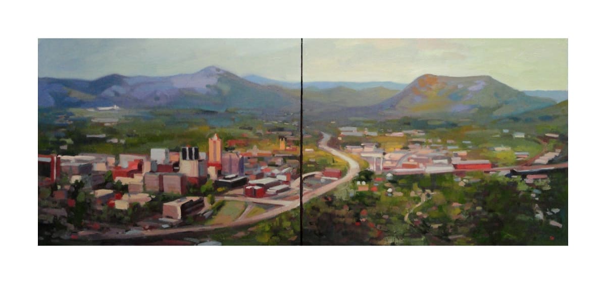 Looking over the Valley by Bill White 