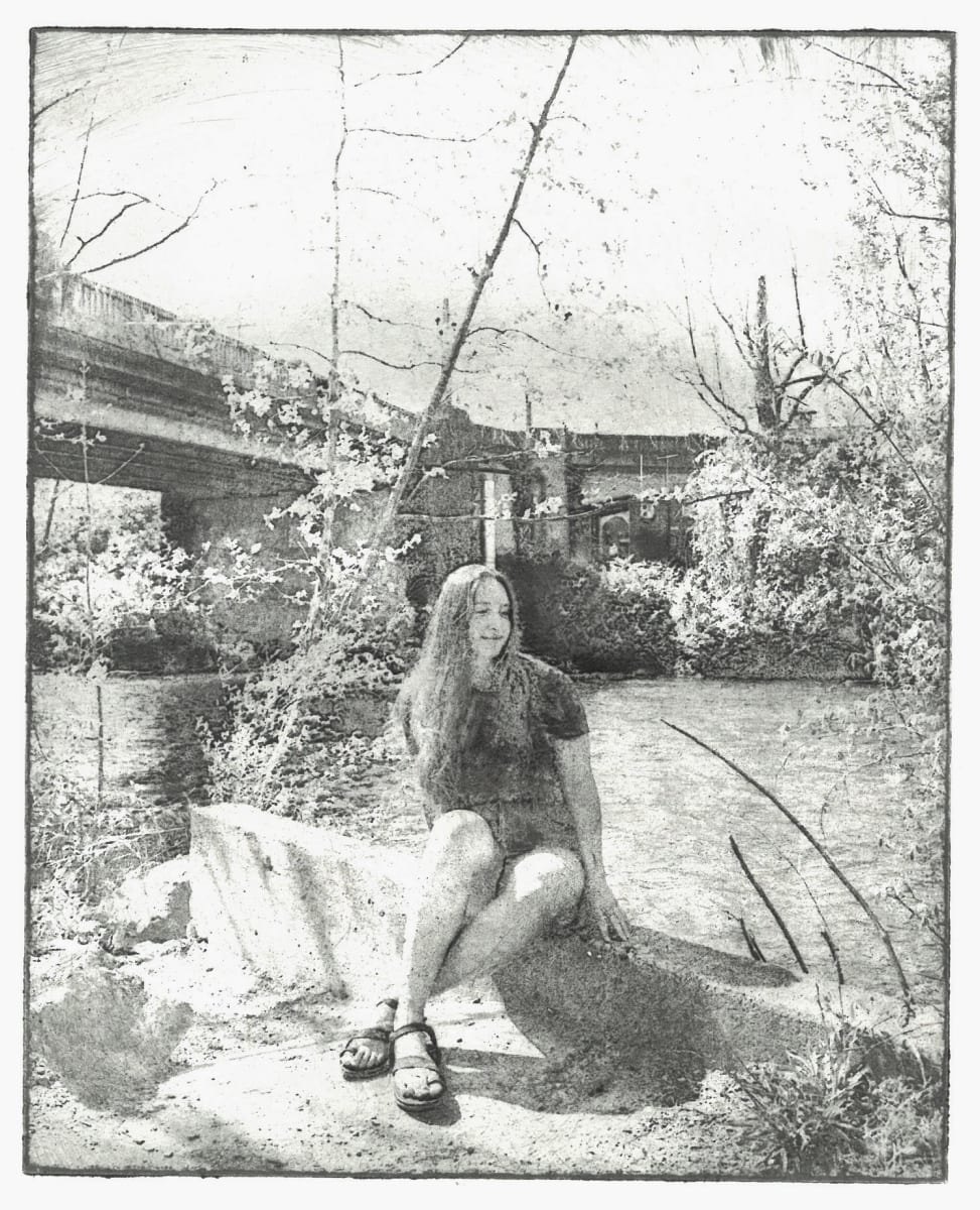 Self Portrait on the Greenway by Kyra Schmidt 