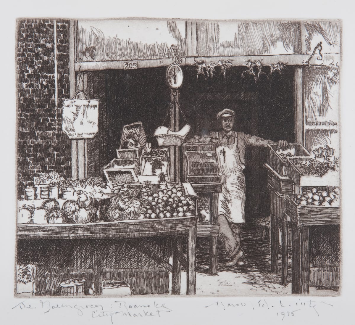 The Greengrocer by Harold Little 