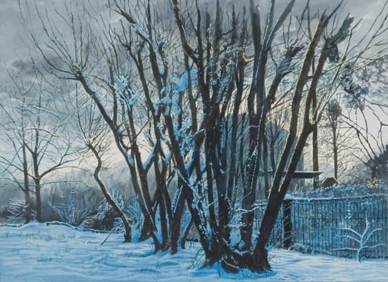 Winter Silhoutte II by John Will Creasy 