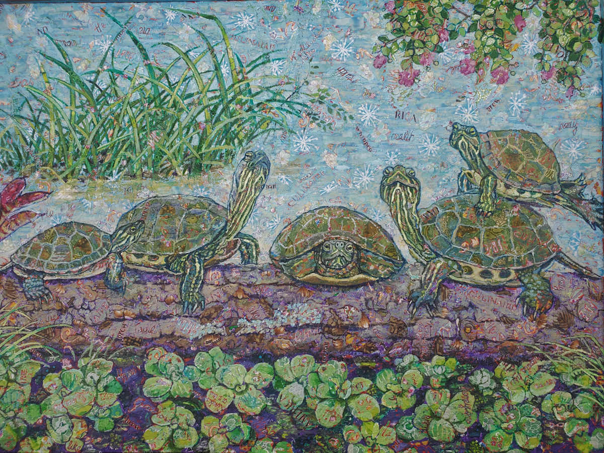 Turtle Island by Elaine Fleck 