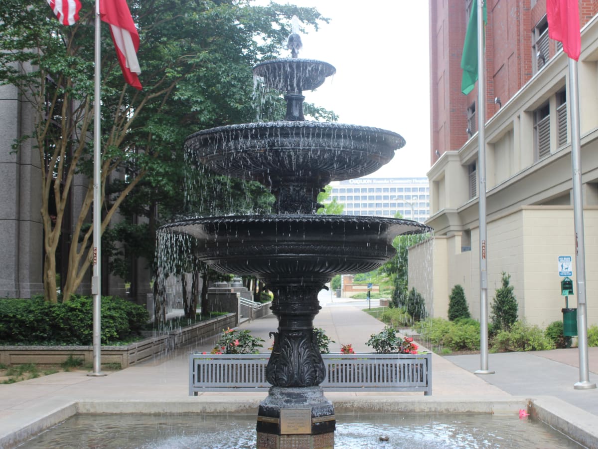 Friendship Fountain by Iron Corp Robinson 