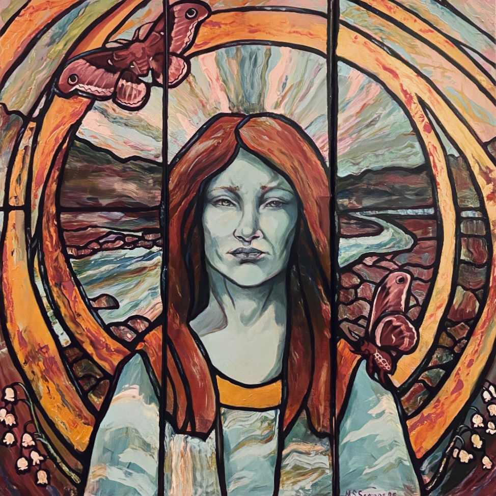 Pilgrim in Blue by Megan Scripps, Image 1.