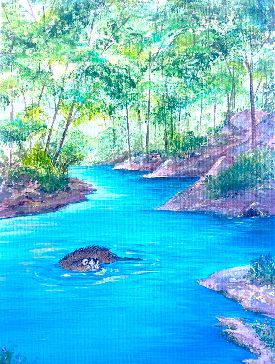 Muskrat Homecoming by Kaydee Pickle, Image 1.