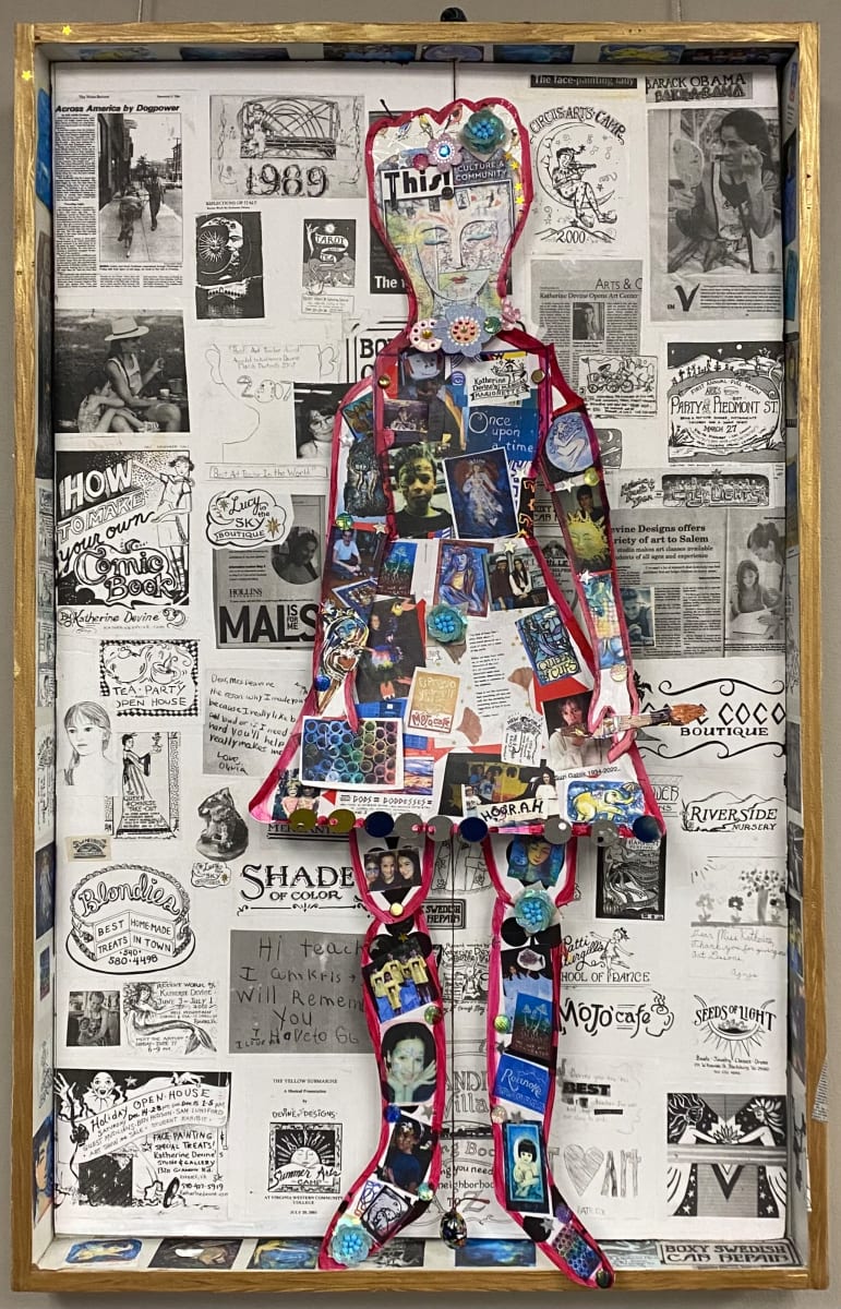 Roanoke Self-Portrait by Katherine Devine 